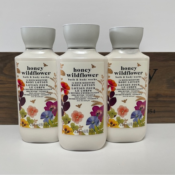 Bath & Body Works Honey Wildflower Lotion x 3 - Picture 1 of 1